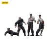 Zombie Pack de 4 Figuras Dark Source Security Guards 8 cm