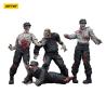 Zombie Pack de 4 Figuras Dark Source Security Guards 8 cm