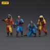 Zombie Pack de 4 Figuras Dark Source Biochemical Lab Team 8 cm