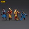 Zombie Pack de 4 Figuras Dark Source Biochemical Lab Team 8 cm