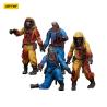 Zombie Pack de 4 Figuras Dark Source Biochemical Lab Team 8 cm