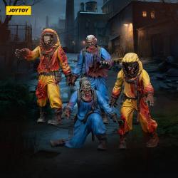 Zombie Pack de 4 Figuras Dark Source Biochemical Lab Team 8 cm