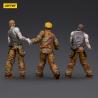 Zombie Pack de 3 Figuras Dark Source Firefighters 8 cm