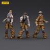 Zombie Pack de 3 Figuras Dark Source Firefighters 8 cm