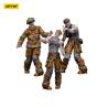Zombie Pack de 3 Figuras Dark Source Firefighters 8 cm