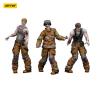 Zombie Pack de 3 Figuras Dark Source Firefighters 8 cm