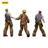 Zombie Pack de 3 Figuras Dark Source Firefighters 8 cm
