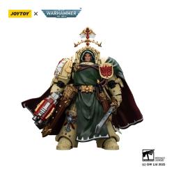 Warhammer 40,000: Dark Angels Figura Belial Grand Master of The Deathwing With the Sword of Silence and Storm Bolter 14 cm