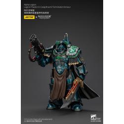 Warhammer The Horus Heresy Figura Alpha Legion Legion Praetor in Cataphractii Terminator Armour 18 cm