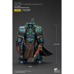 Warhammer The Horus Heresy Figura Alpha Legion Legion Praetor in Cataphractii Terminator Armour 18 cm