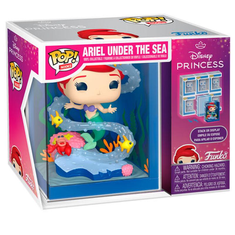 Figura POP Nooks Disney Princesas Ariel Under the Sea