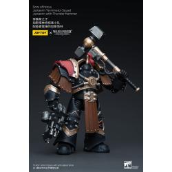 Warhammer The Horus Heresy Figura 1/18 Sons of Horus Justaerin Terminator Squad Justaerin with Thunder Hammer 12 cm