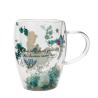 Taza cristal flores secas Cenicienta Princesas Disney