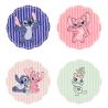 Set 4 posavasos ceramica Stitch Disney