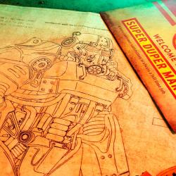 Caja metalica Tesoros del Yermo Fallout