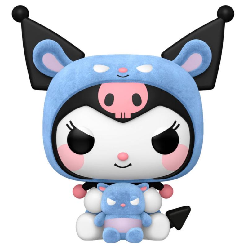 Figura POP Hello Kitty Kuromi As Baku Flocked
