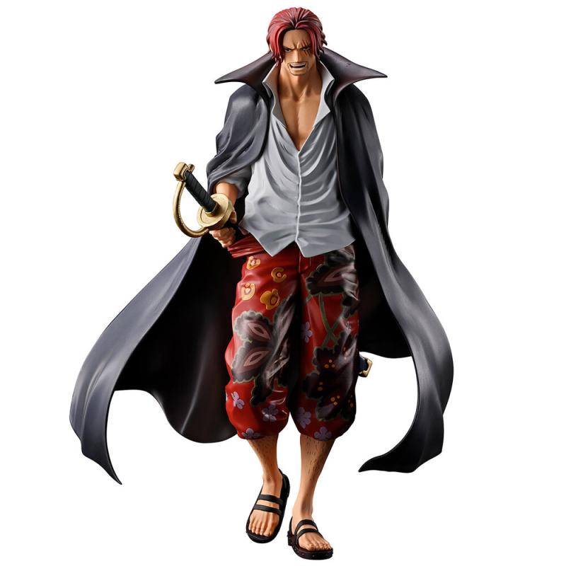 Figura Ichibansho Shanks Red Hair Pirates One Piece 21cm