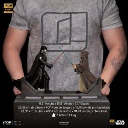 Star Wars Estatua 1/10 Deluxe Art Scale Darth Vader Vs Obi-Wan Kenobi (CCXP Exclusive 2025) 24 cm