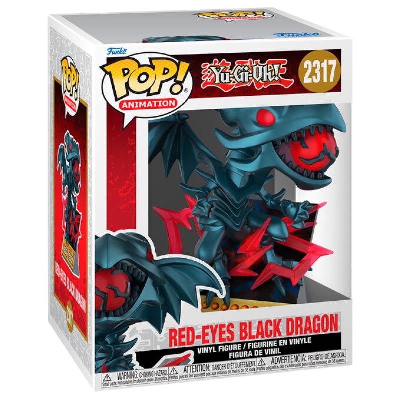 Figura POP Premium Yu-Gi-Oh! Red-Eyes Black Dragon
