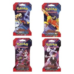 Pokémon TCG Sleeved Booster Pack - Rivales Predestinados (ESP)