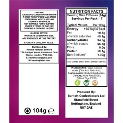 Mega Sour Candy Bubblegum