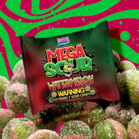 Mega Sour Candy Watermelon