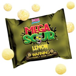 Mega Sour Candy Lemon