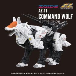 Zoids Maqueta Plastic Model Kit 1/72 AZ-11 Command Wolf 20 cm