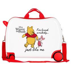 Maleta trolley ABS Piglet & Winnie The Pooh Disney 50cm