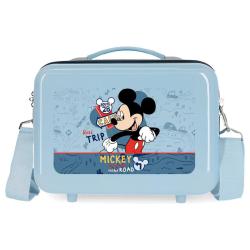 Neceser adaptable ABS Road Trip Mickey Disney 29cm