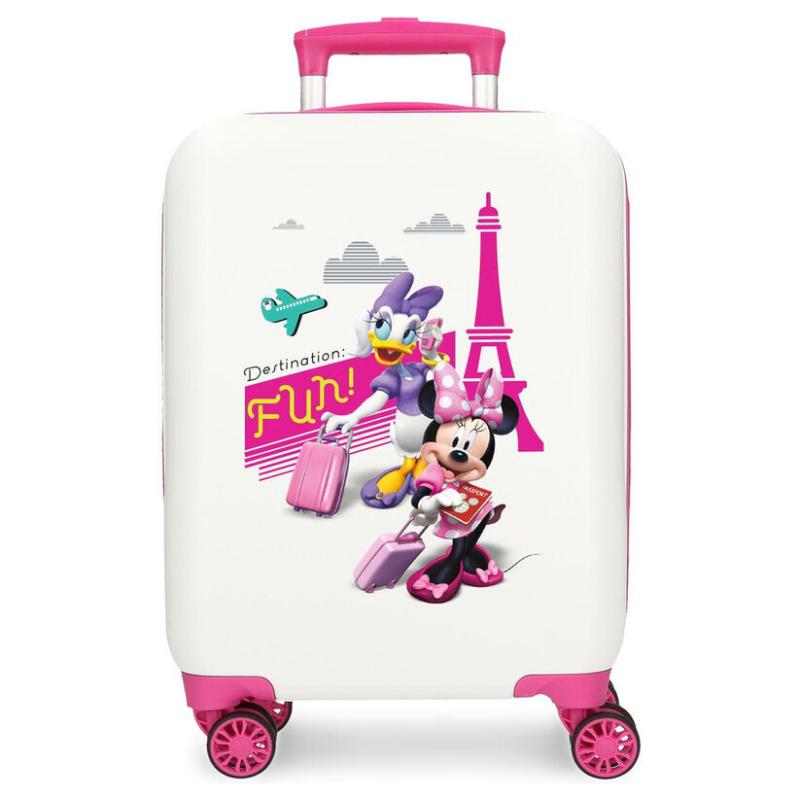 Maleta trolley ABS Fun Minnie & Daisy Disney 50cm