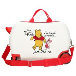 Maleta trolley ABS Piglet & Winnie The Pooh Disney 45cm