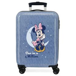 Maleta trolley ABS One In A Million Denim Minnie Disney 55cm