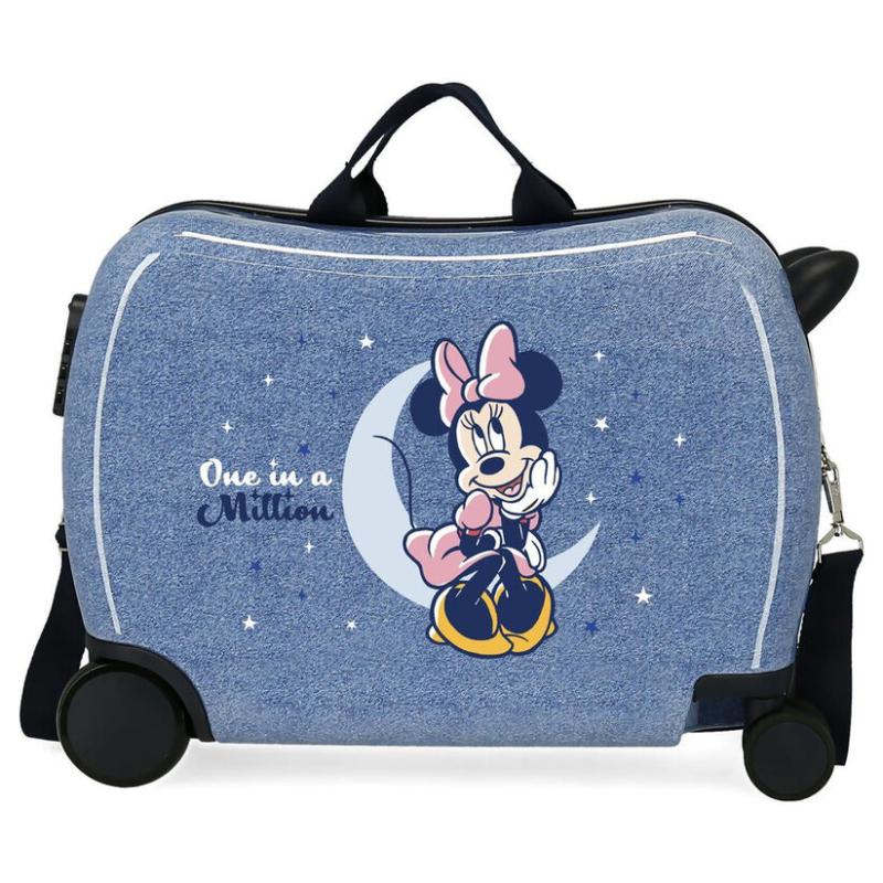 Maleta trolley ABS One In A Million Denim Minnie Disney 50cm