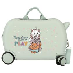 Maleta trolley ABS Time To Play Los Aristogatos Disney 45cm