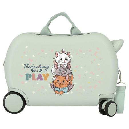 Maleta trolley ABS Time To Play Los Aristogatos Disney 45cm