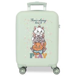 Maleta trolley ABS Time To Play Aristogatos Disney 50cm