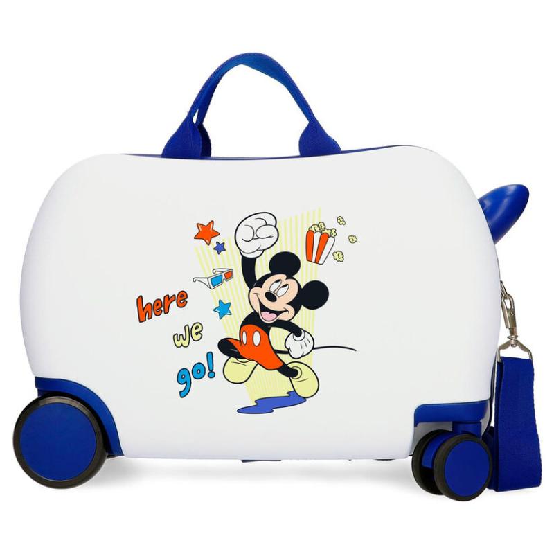 Maleta trolley ABS Here We Go Mickey Disney 45cm