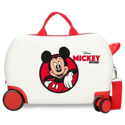 Maleta trolley ABS Red Mickey Disney 45cm