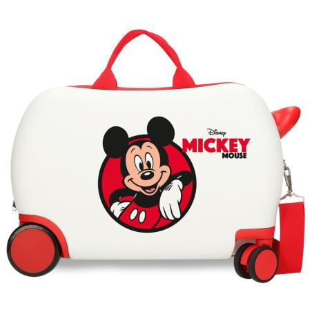 Maleta trolley ABS Red Mickey Disney 45cm