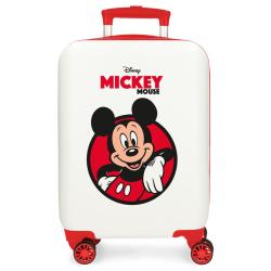 Maleta trolley ABS Red Mickey Disney 50cm