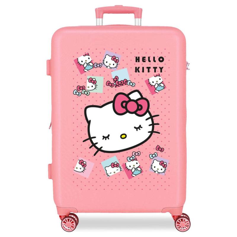 Maleta trolley ABS Bows Hello Kitty 65cm