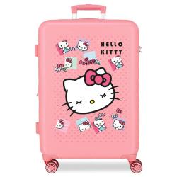 Maleta trolley ABS Bows Hello Kitty 65cm