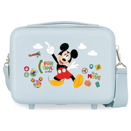 Neceser adaptable ABS Fun Times Mickey Disney 29cm
