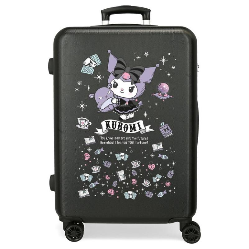 Maleta trolley ABS Fortune Telling Kuromi Hello Kitty 65cm