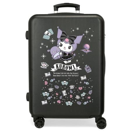 Maleta trolley ABS Fortune Telling Kuromi Hello Kitty 65cm