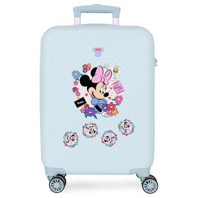 Maleta trolley ABS Flowers Minnie Disney 55cm