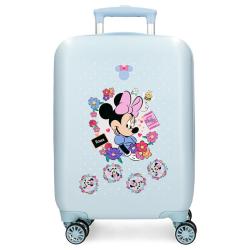Maleta trolley ABS Flowers Minnie Disney 50cm