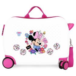 Maleta trolley ABS Flowers Minnie Disney 50cm