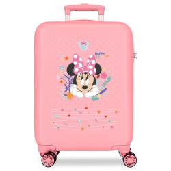 Maleta trolley ABS Happy To Be Me Minnie Disney 55cm